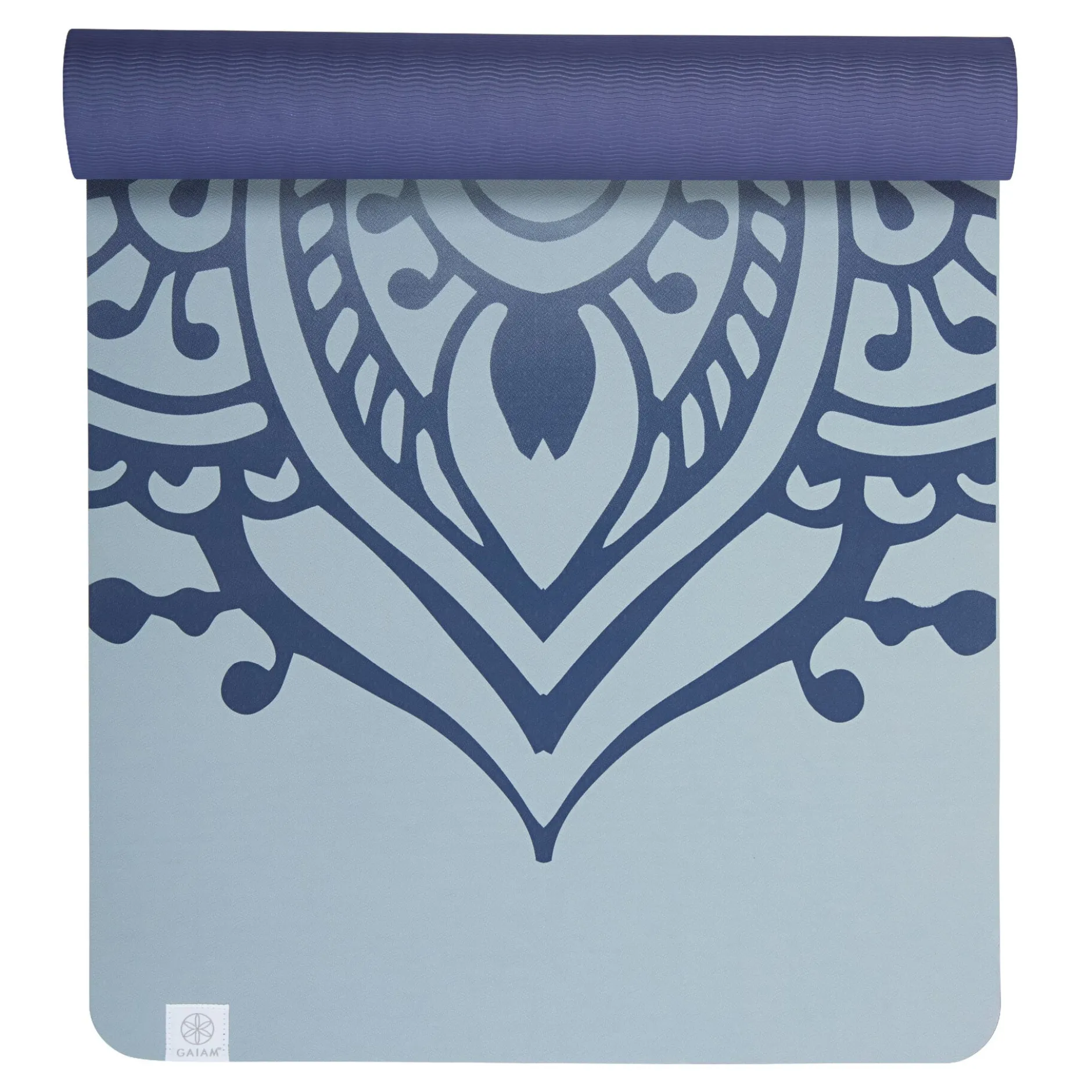 Gaiam Tpe Dove Sundial Layers Yoga Mat Printed 6mm