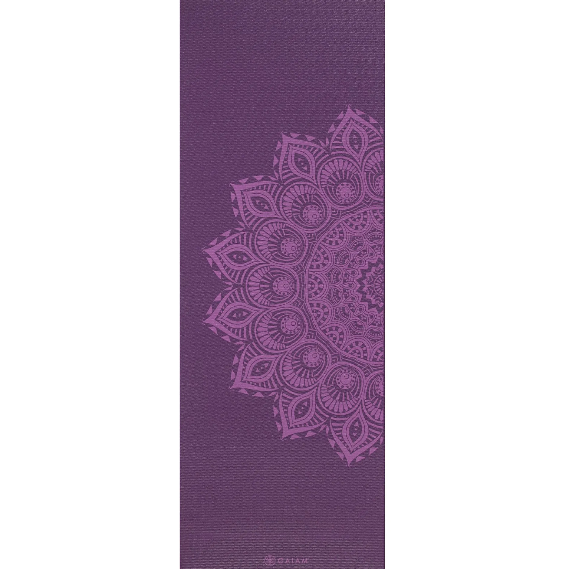 GAIAM Yoga Mat Purple Mandala 6mm