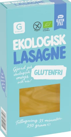 Garant Eko Glutenfri Lasagne Eko 250 g