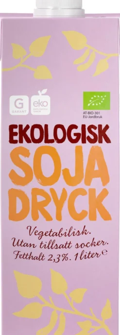 Garant Ekologisk Sojadryck 1000 ml
