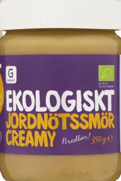 Garant Ekologiskt Jordnötssmör Creamy 350g