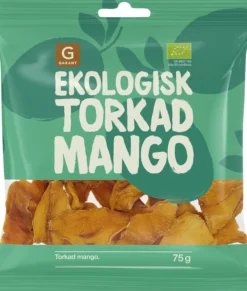 Garant Ekologisk Torkad Mango 75g