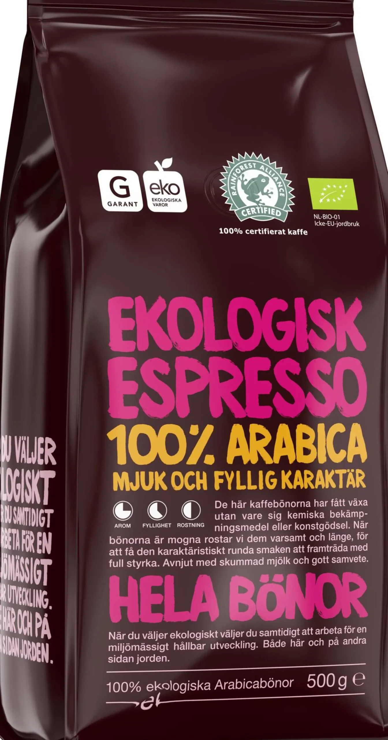 Garant Espresso Hela Bönor EKO 500 g