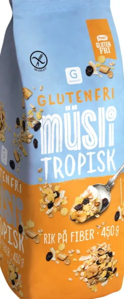Garant Glutenfri Müsli Tropisk 450 g