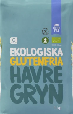 Garant Havregryn Ekologiska & Glutenfria 1 kg