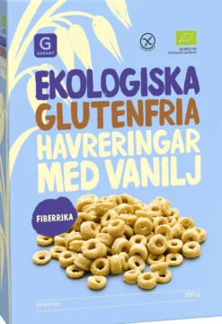 Garant Havreringar Vanilj Ekologiska & Glutenfria 350 g