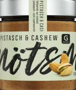 Garant Nötsmör Pistasch & Cashew 180 g