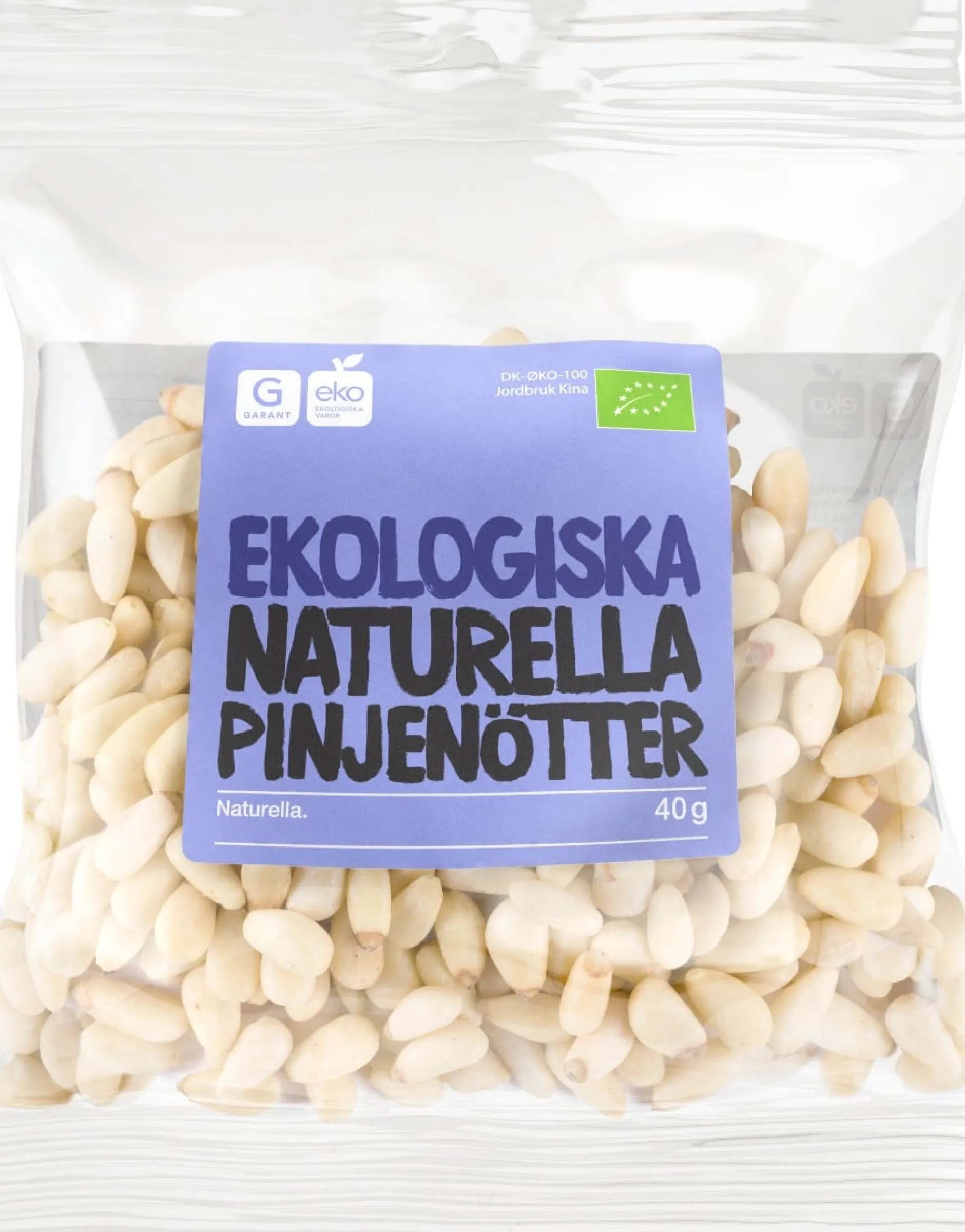 Garant Pinjenötskärnor Organiska 40 g