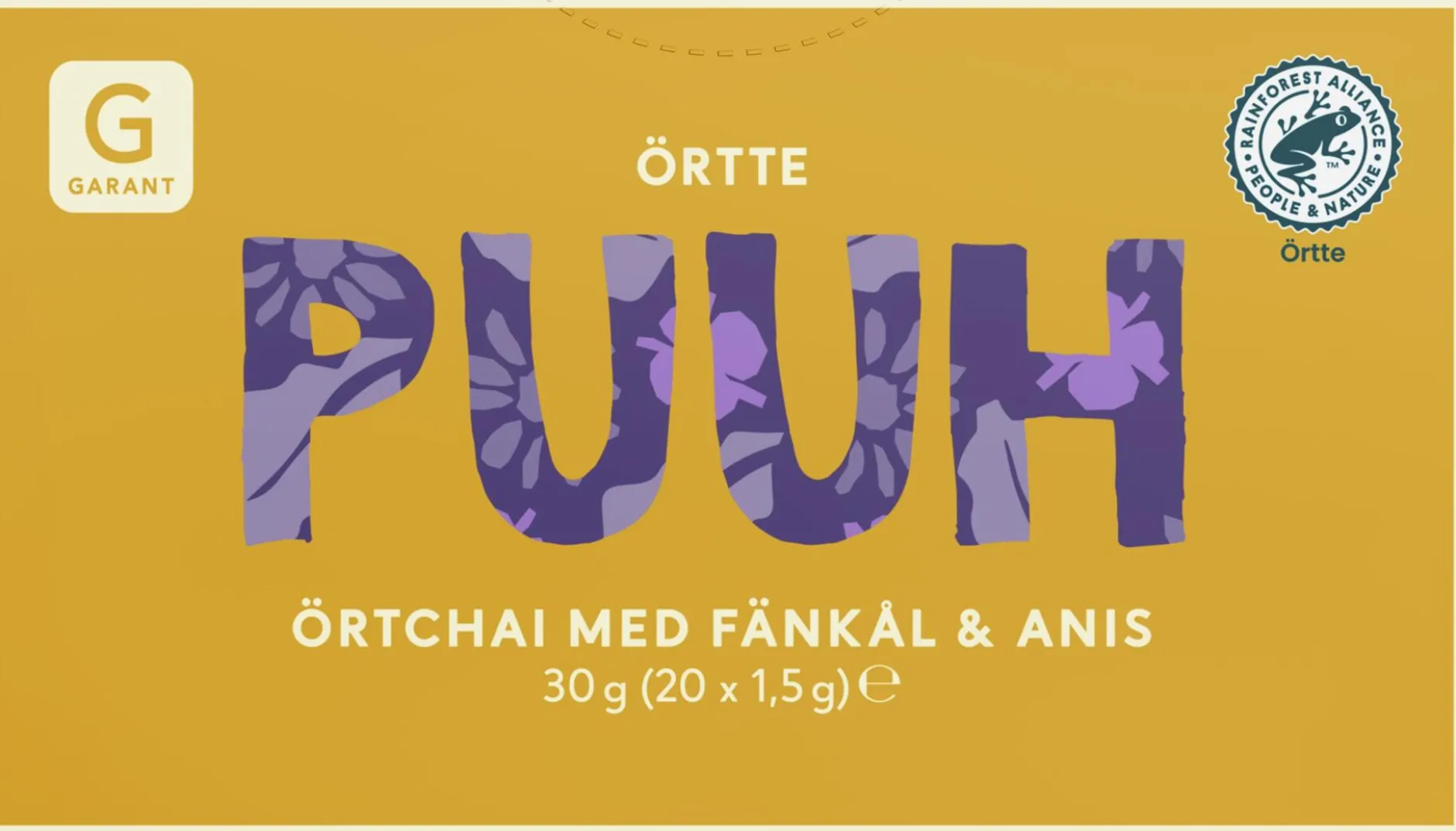 Garant Örtte med Fänkål & Anis 20 st