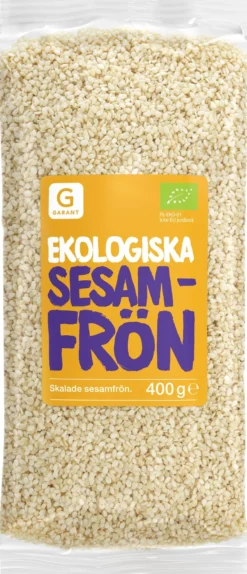 Garant Sesamfrön Skalade Eko 400 g