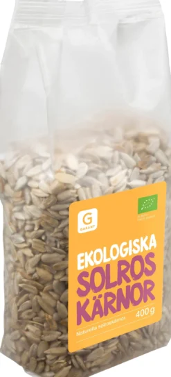Garant Solroskärnor Eko 400 g