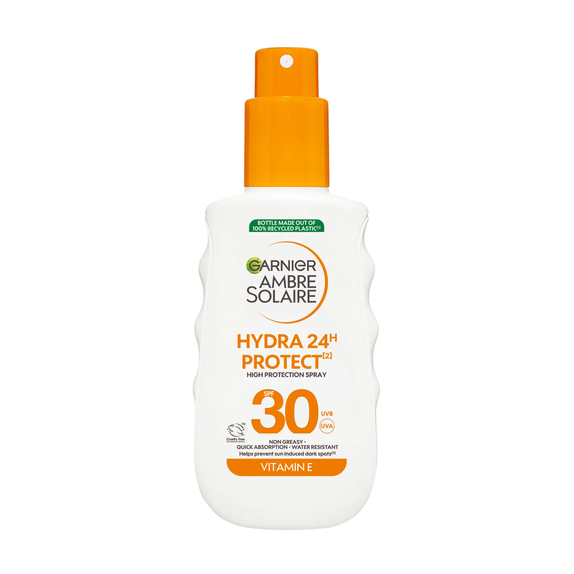 Garnier Ambre Solaire Hydra 24H Protect Solskyddsspray SPF30 för normal hud 150 ml