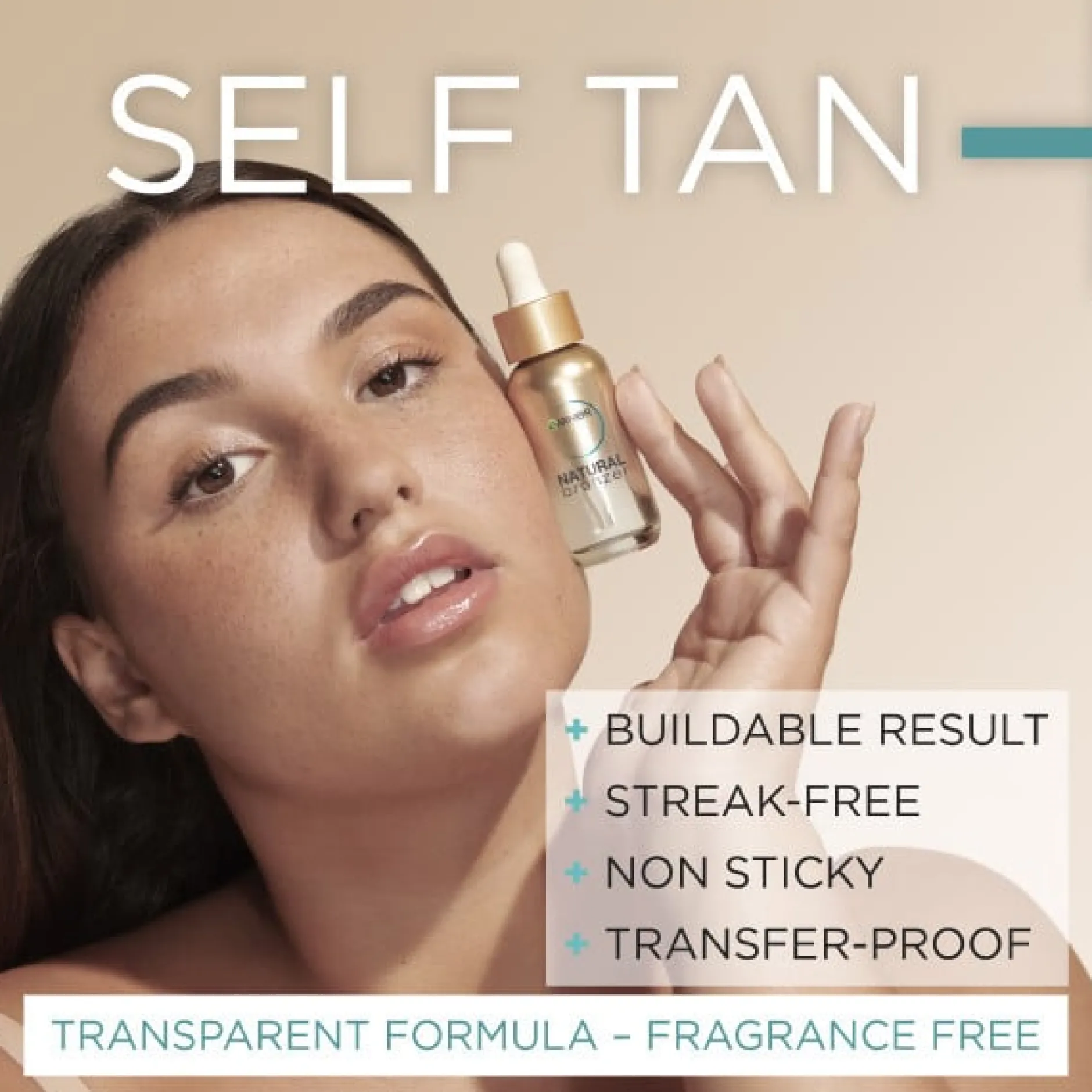 Garnier Ambre Solaire Natural Bronzer Self-Tan Face Drops 30 ml