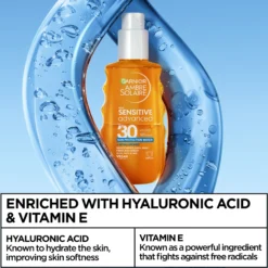 Garnier Ambre Solaire Sensitive Advanced Sun Protection Water SPF30 150 ml