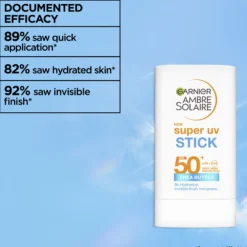 Garnier Ambre Solaire Super UV Invisible Stick For Normal Skin 18 g