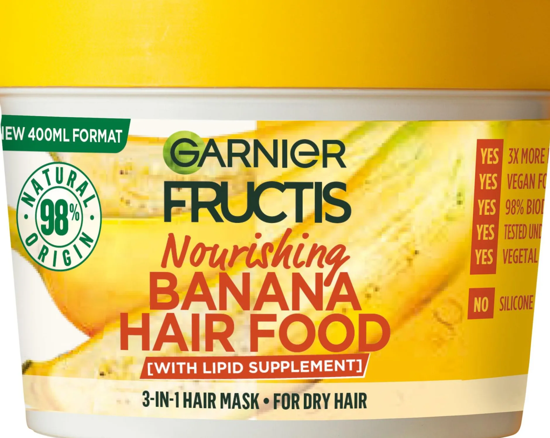 Garnier Fructis Hair Food Banana Mask 400 ml