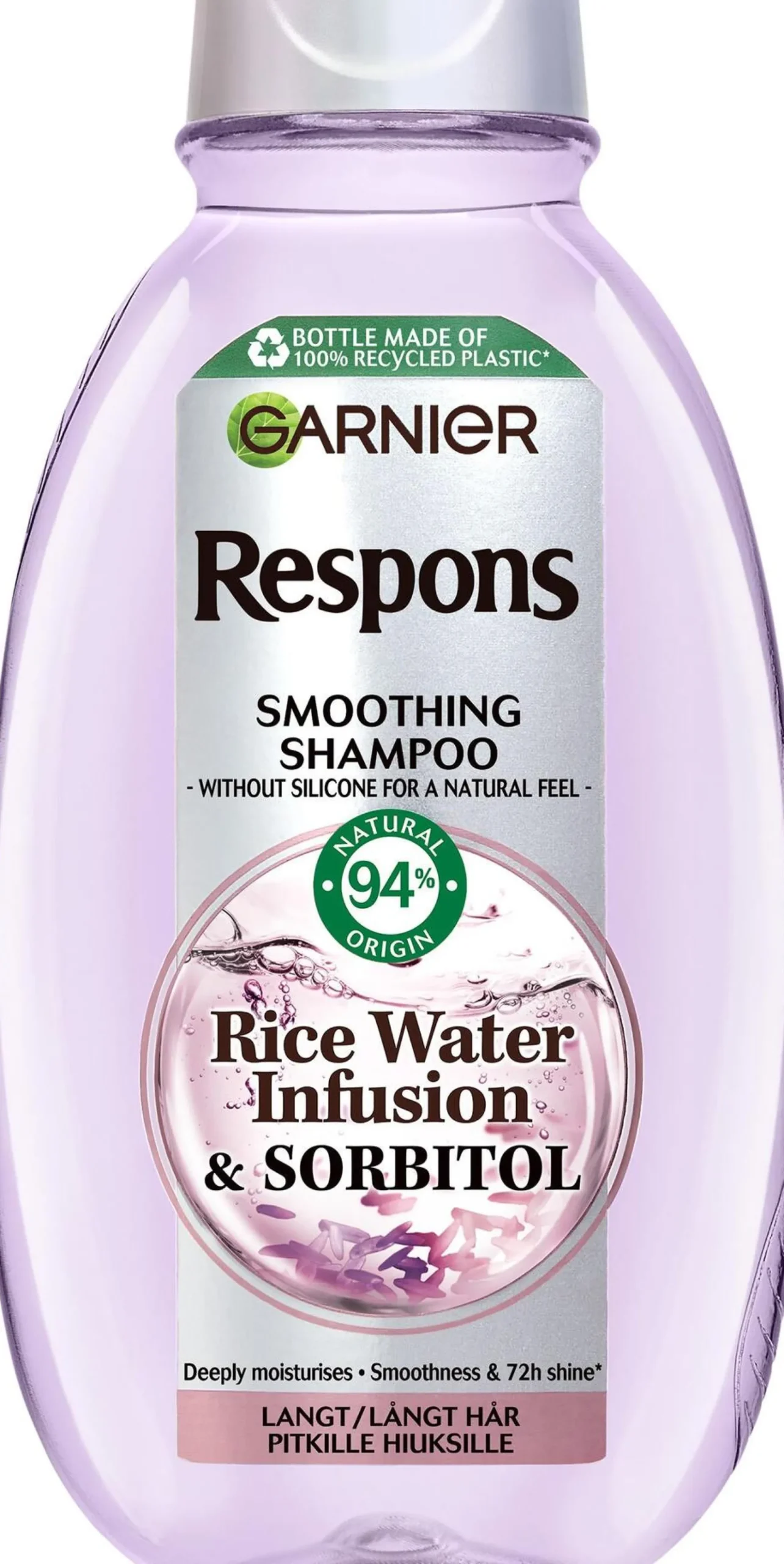 Garnier Respons Rice Water Schampo för normalt hår 250 ml