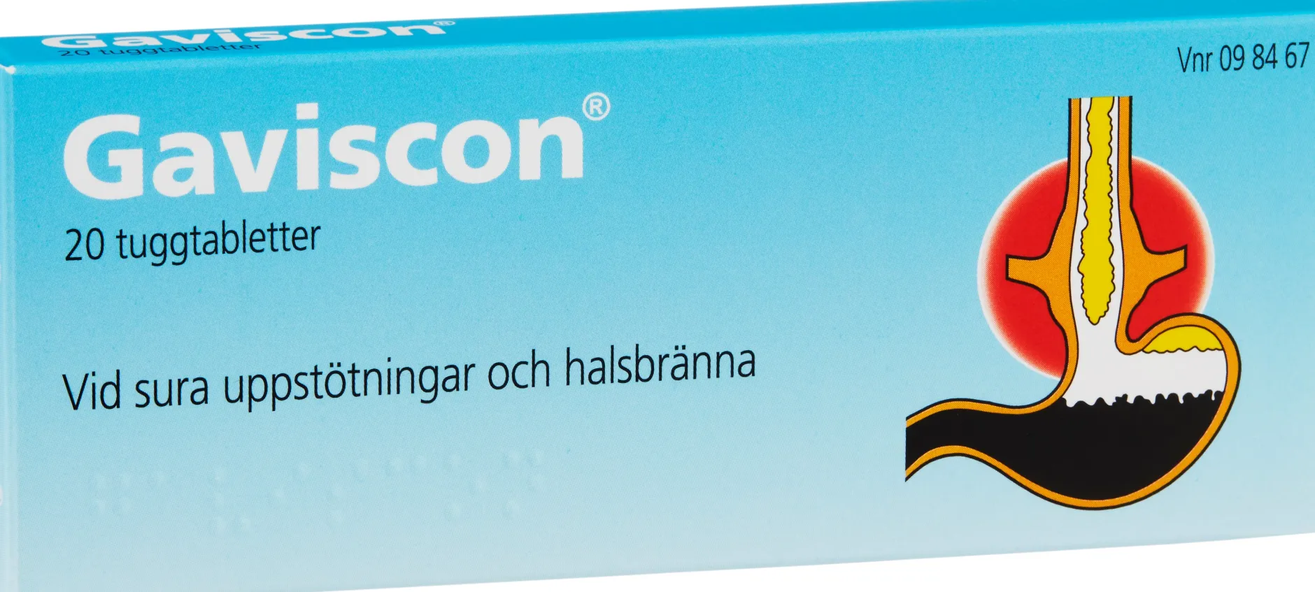 Gaviscon Tuggtablett 20 st