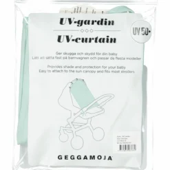 Geggamoja UV-Gardin Barnvagn Mint One Size UV50 +