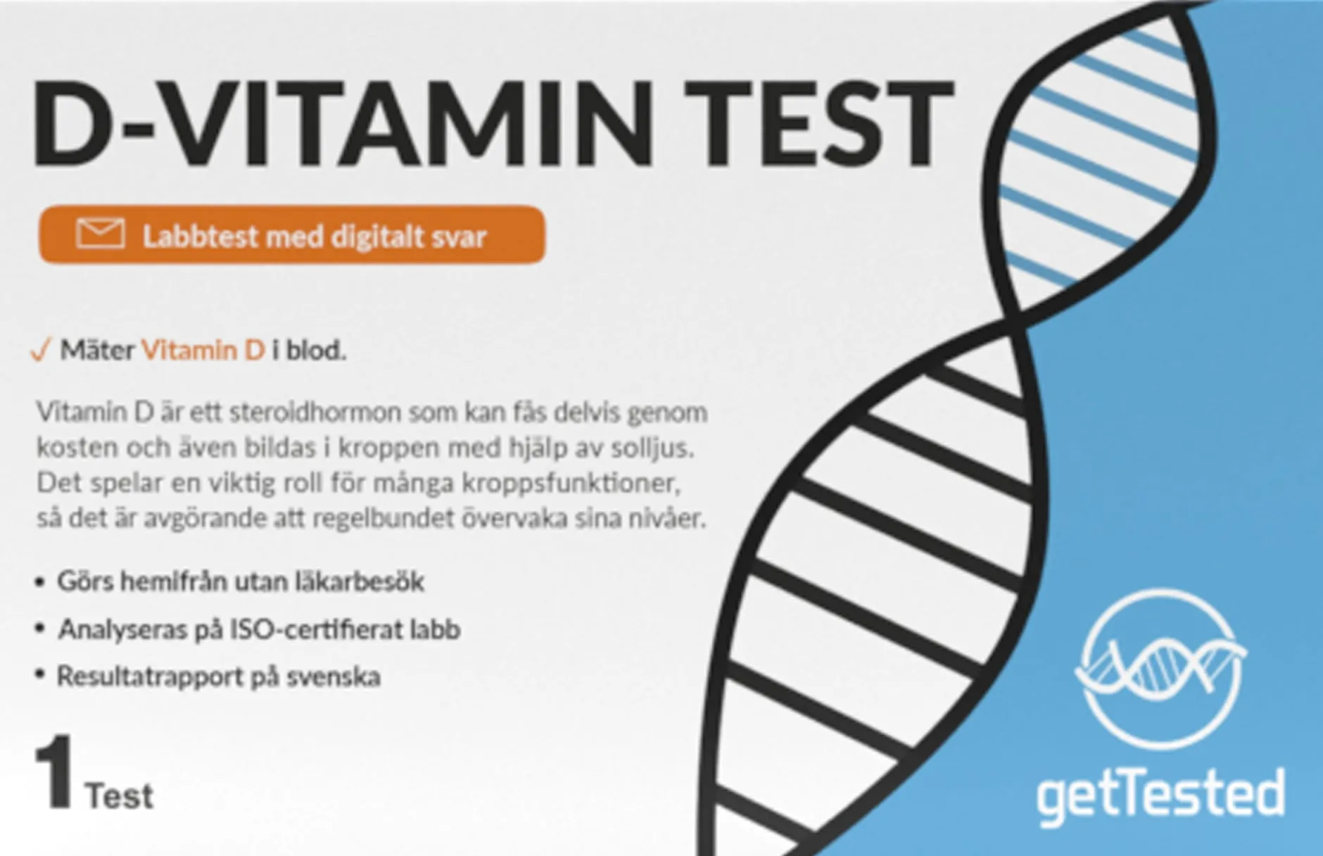 Get Tested D-Vitamin (Labbtest)