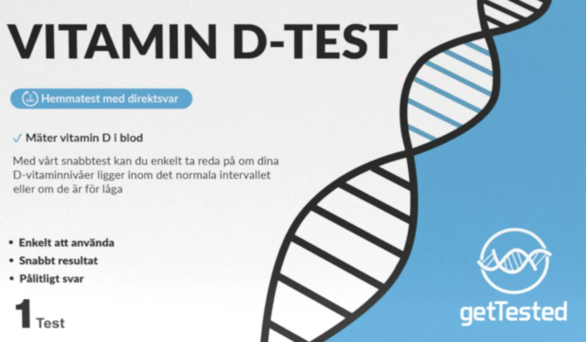 Get Tested D-vitamintest