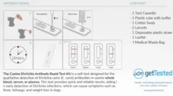 Get Tested Ehrlichia-antikroppstest för hundar 1 st