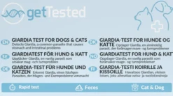 Get Tested Giardia-test för hundar och katter 1 st