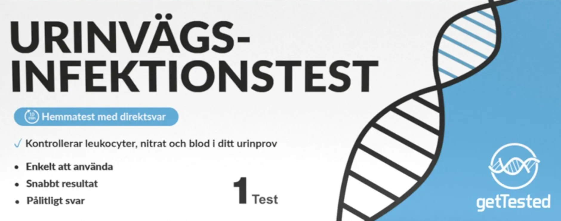 Get Tested Urinvägsinfektionstest