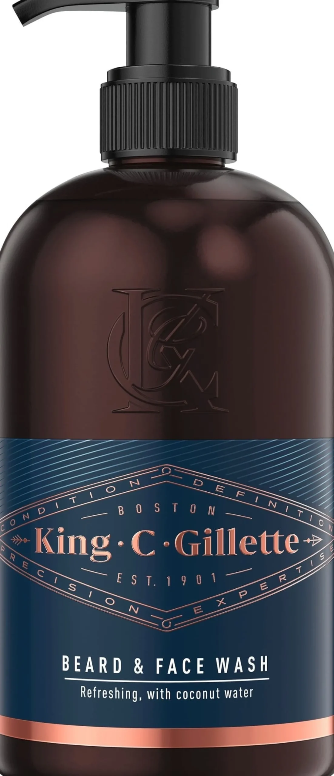 Gilette King C. Gillette Skägg & Ansiktstvätt 350 ml