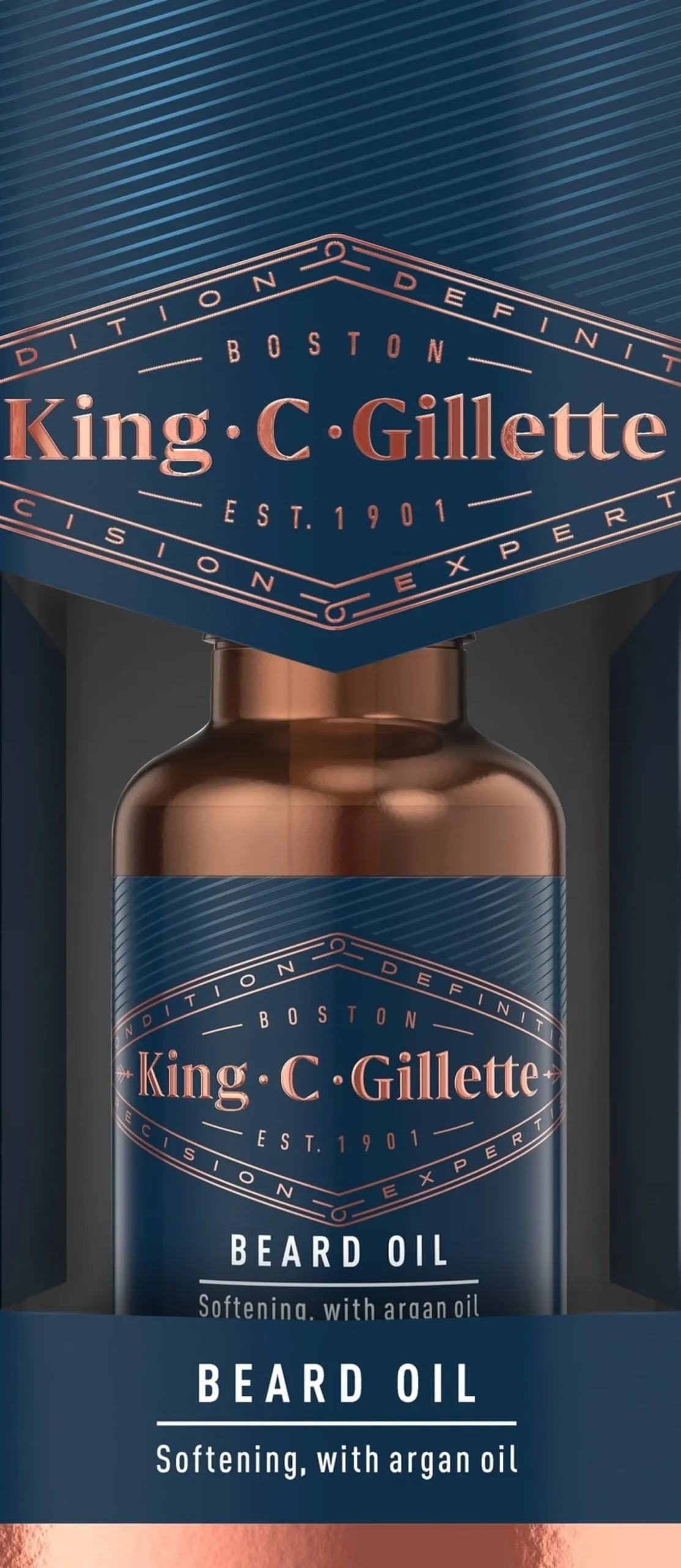 Gillette King C. Gillette Skäggolja 30 ml