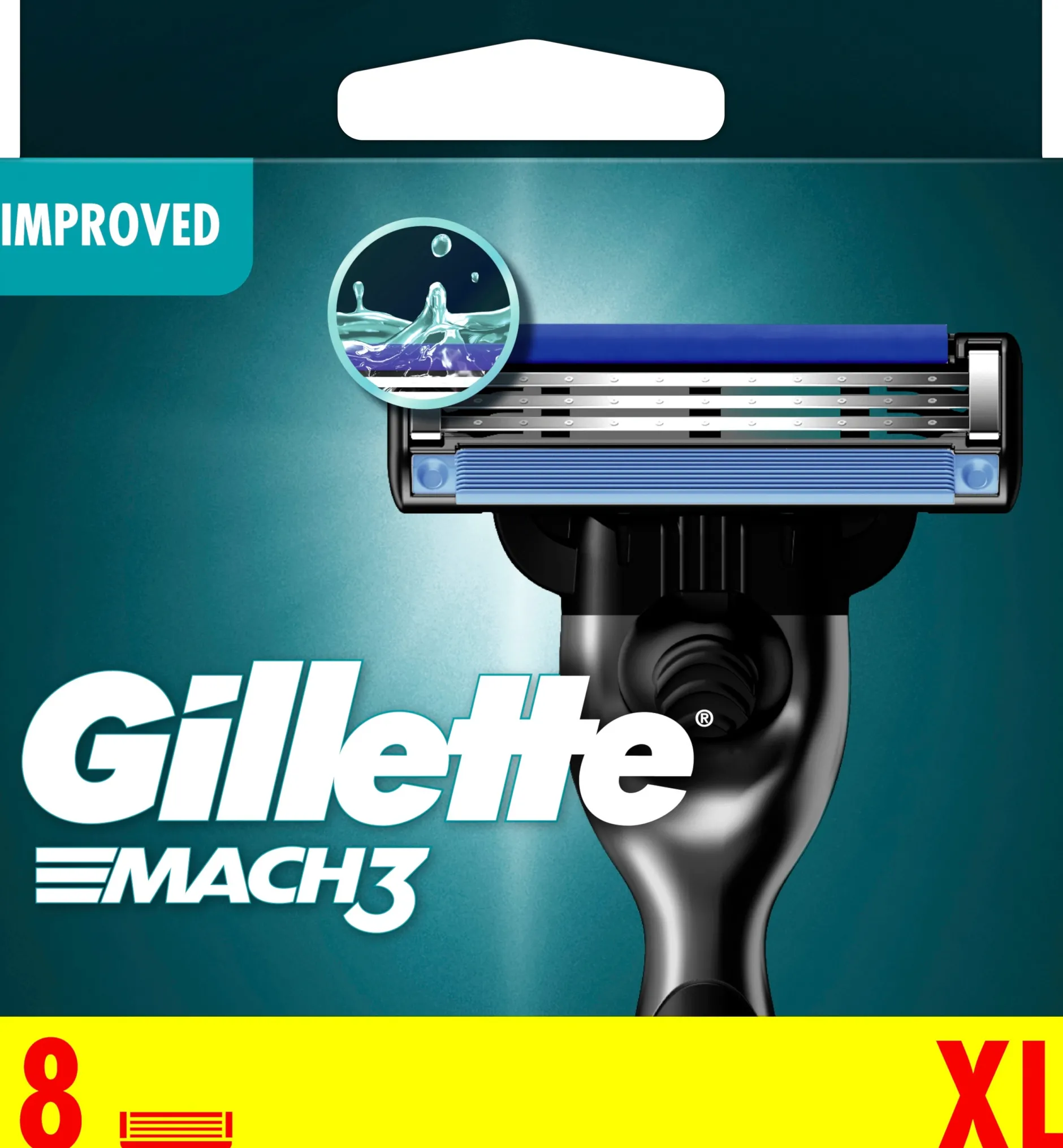 Gillette Mach3 Rakblad 8st