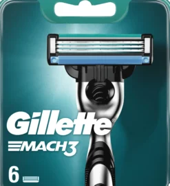 Gillette Mach3 Rakblad 6 st