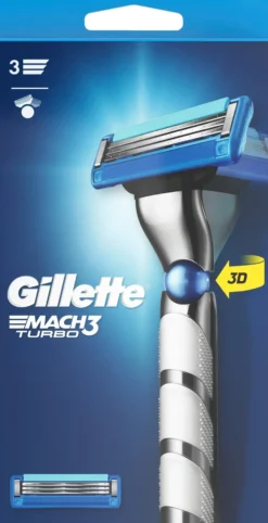 Gillette Mach3 Turbo Rakhyvel Män 1 st