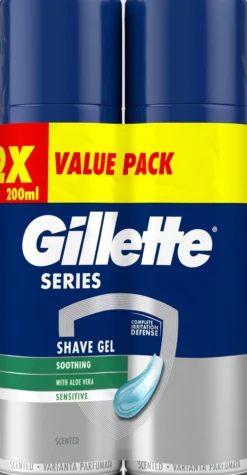 Gillette Sensitive Gel 2 x 200 ml