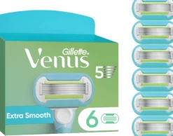 Gillette Venus Extra Smooth Rakblad för kvinnor 6 st