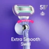 Gillette Venus Extra Smooth Swirl Rakhyvel & 1 Rakblad Inklusive Duschhållare