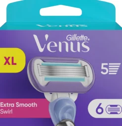 Gillette Venus Extra Smooth Swirl Rakblad 6 st