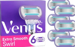 Gillette Venus Extra Smooth Swirl Rakblad 6 st