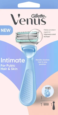 Gillette Venus Intimate Rakhyvel för Intimområdet Med Duschhållare