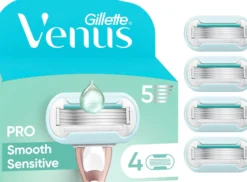 Gillette Venus Pro Smooth Sensitive Rakblad 4 st