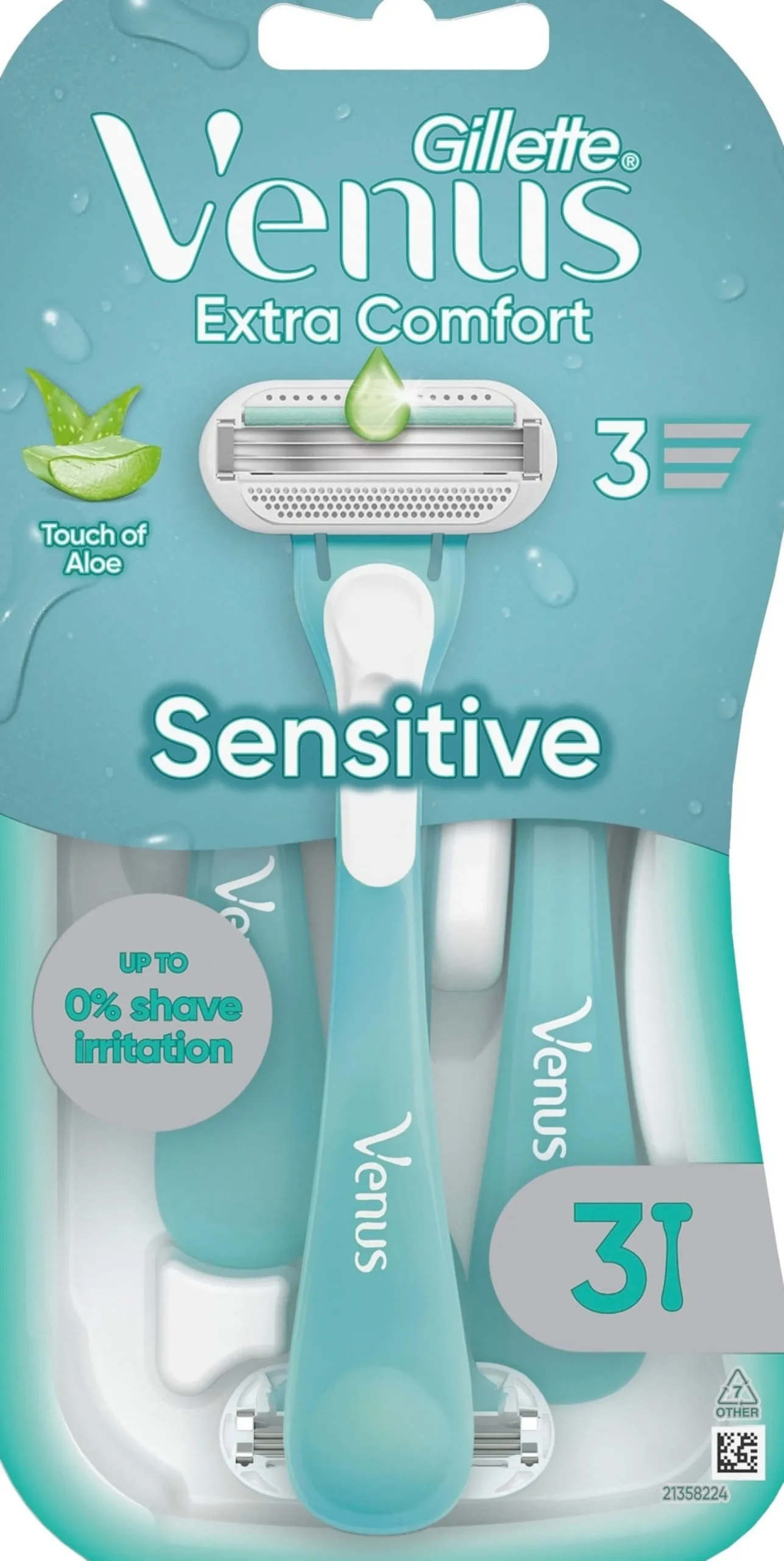 Gillette Venus Sensitive Engångsrakhyvlar 3 st