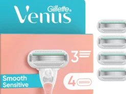 Gillette Venus Smooth Sensitive Rakblad 4 st