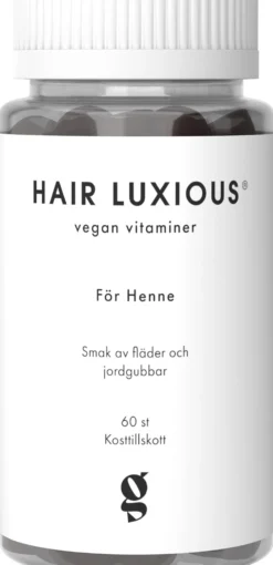 Good For Me Hair Luxious För Henne Gummies 60 tuggtabletter