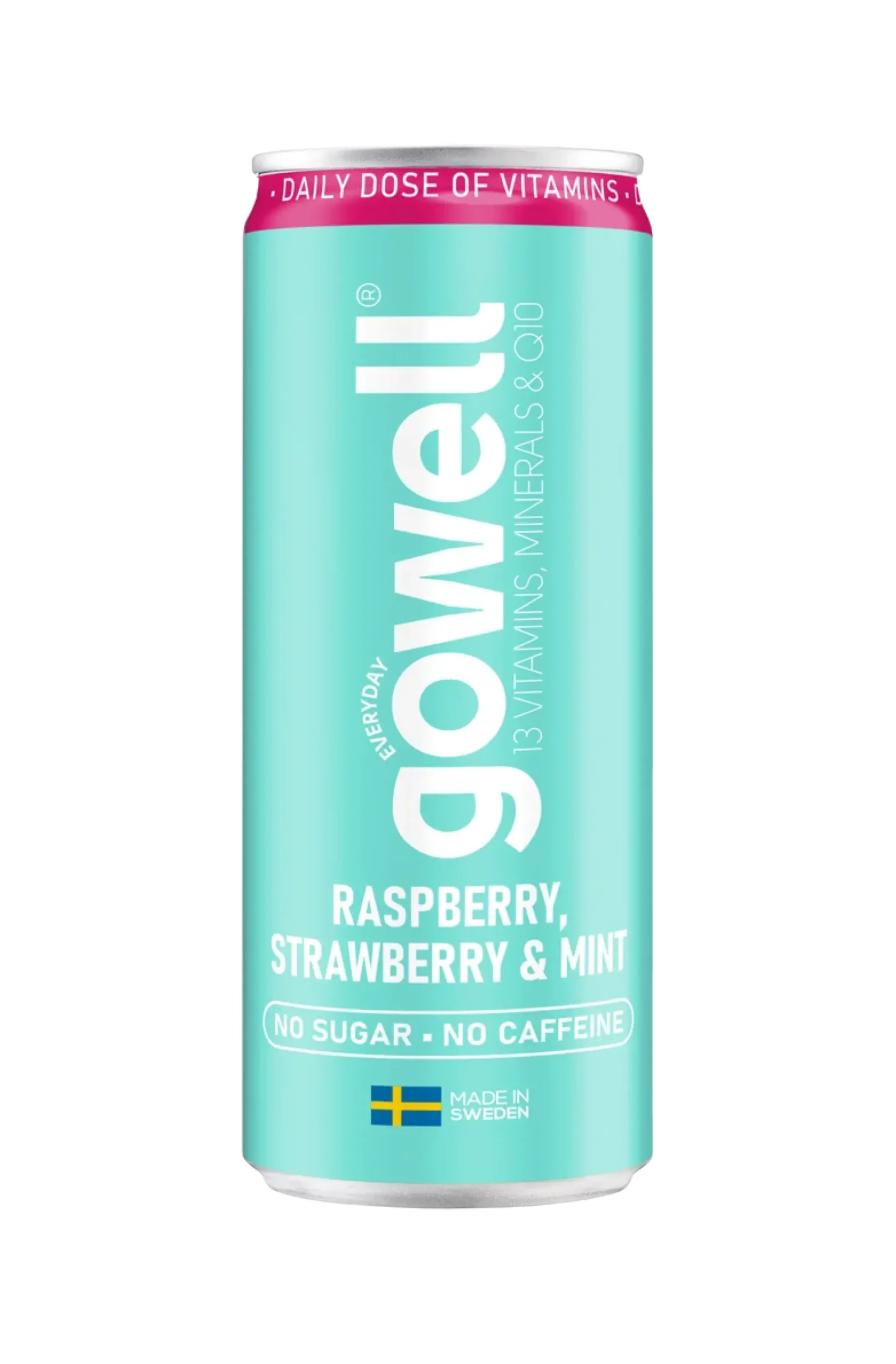 Gowell Jordgubb Hallon Mynta 330 ml