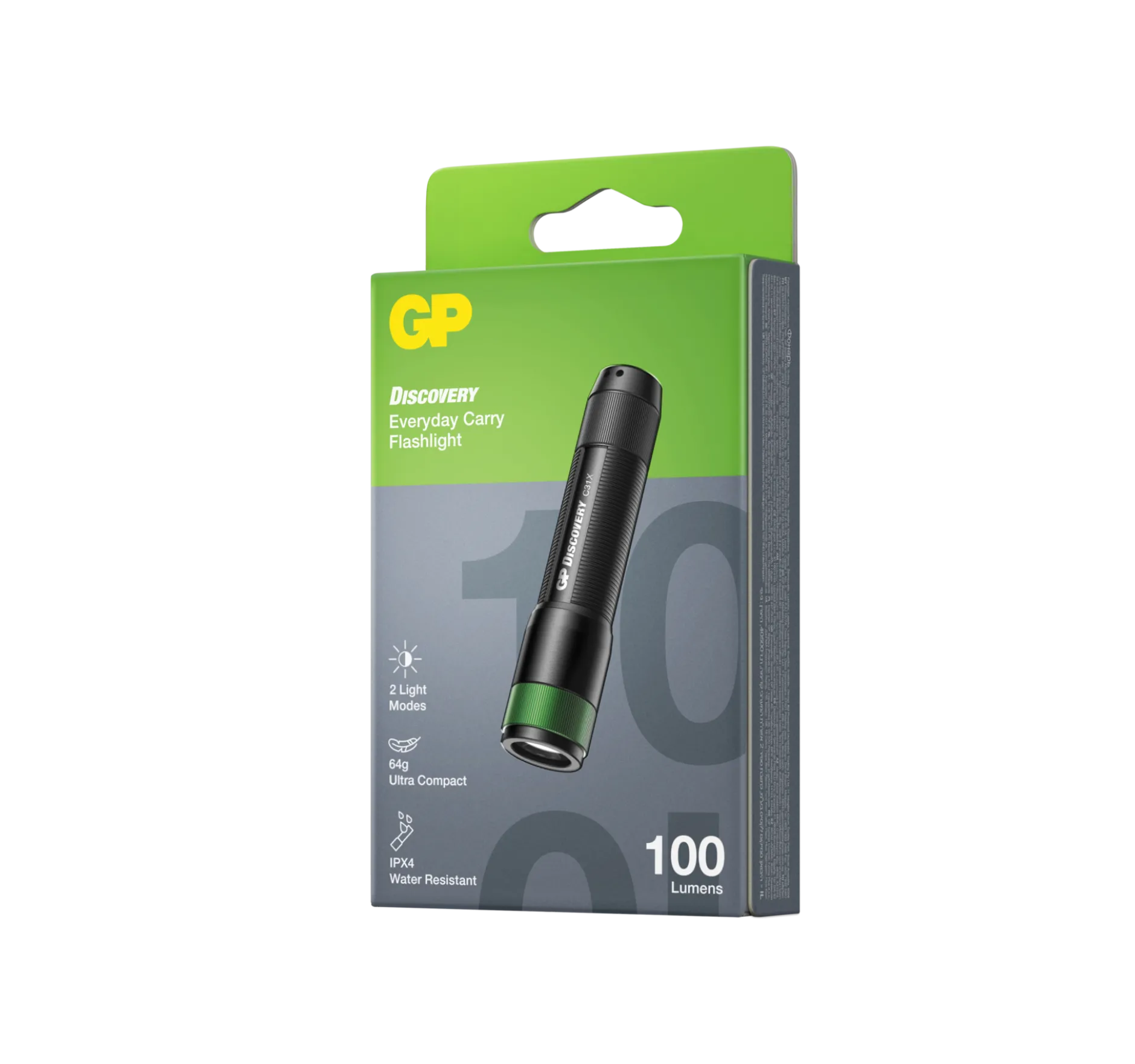 GP Batteries Discovery Ficklampa C31X 100 lumen 1 st