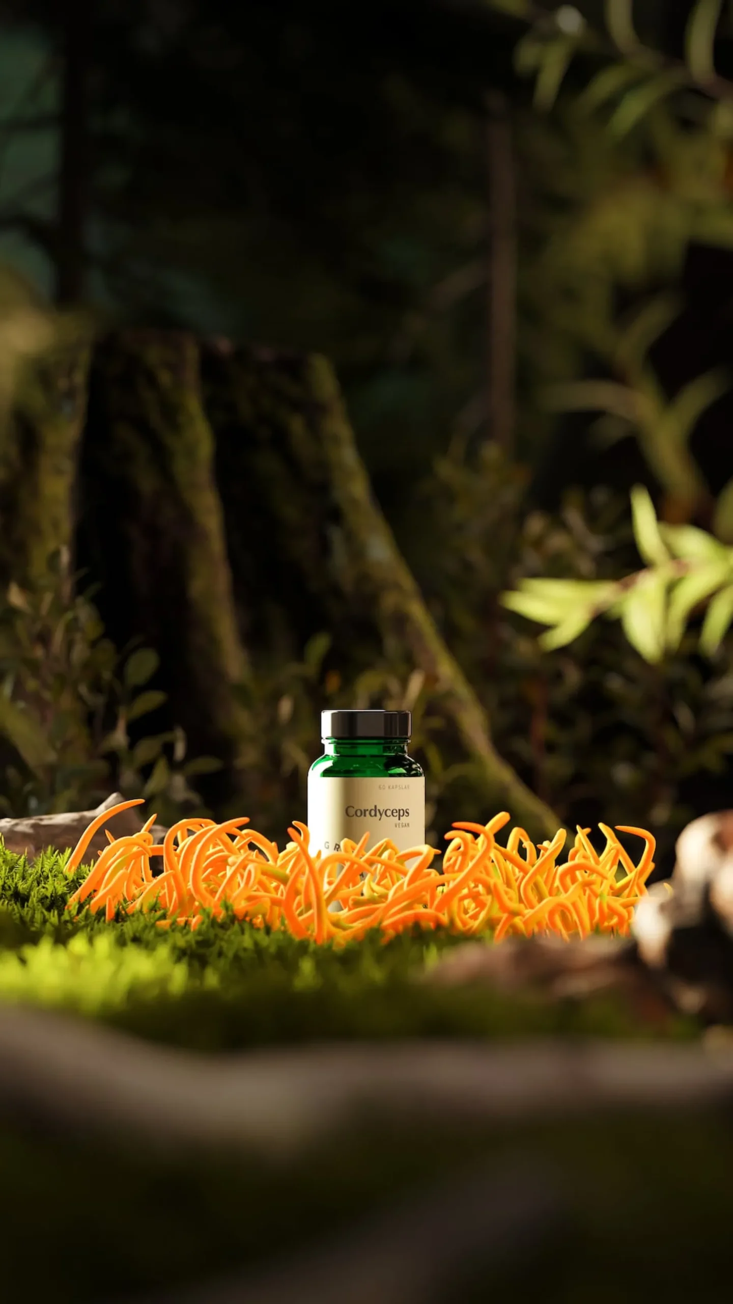 Great Earth Cordyceps 60 kapslar