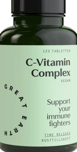Great Earth C-Vitamin Complex 120 st