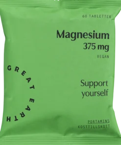 Great Earth Magnesium 375 mg Refill 60 tabletter