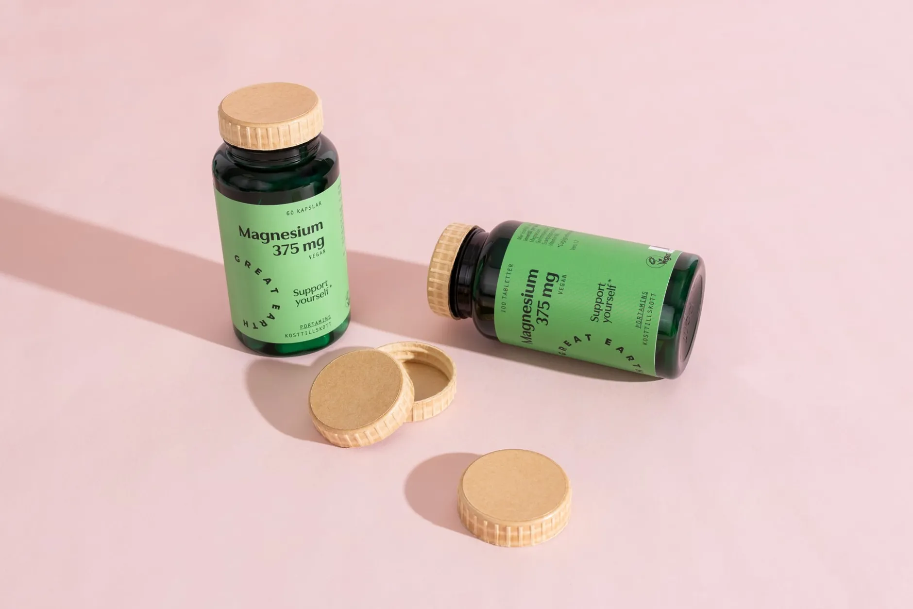 Great Earth Magnesium 375mg 100 tabletter