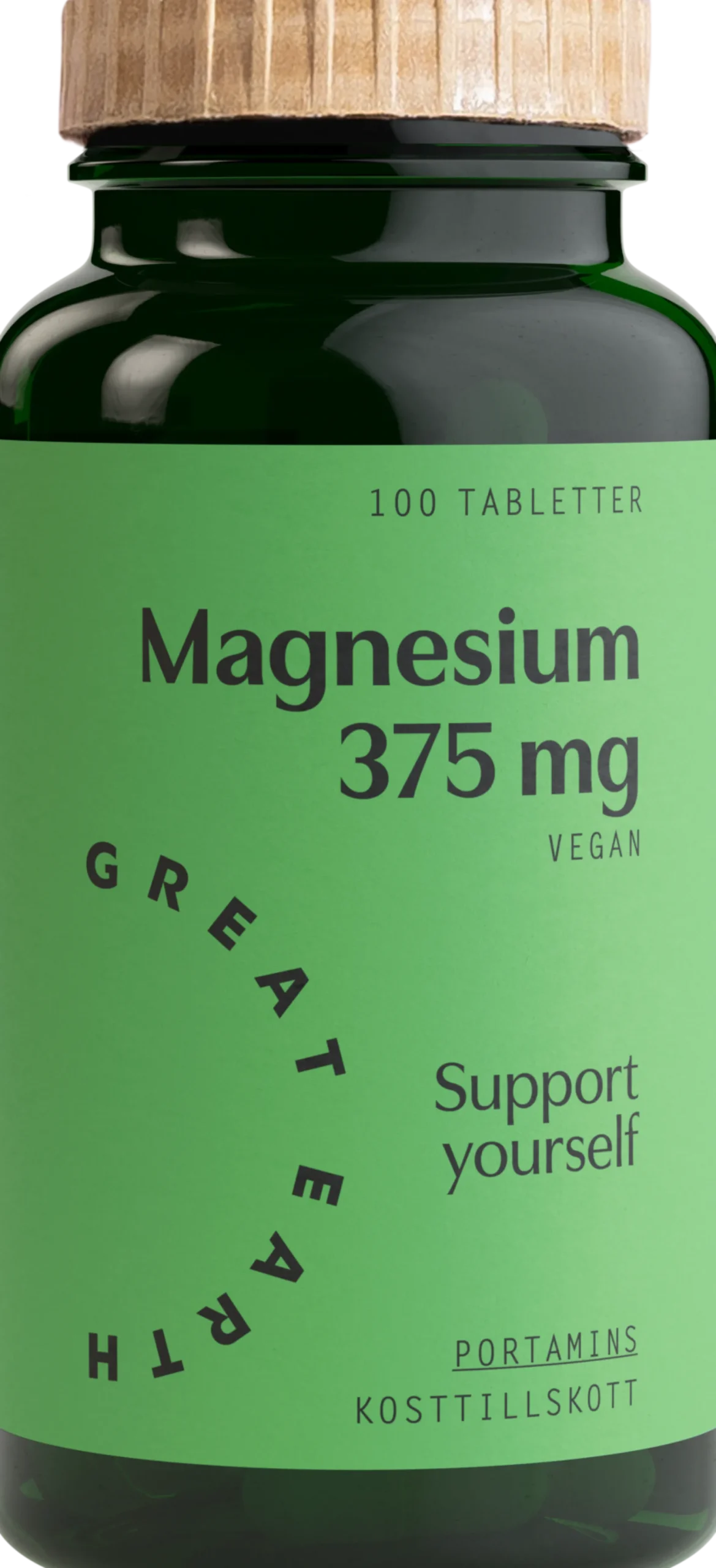 Great Earth Magnesium 375mg 100 tabletter
